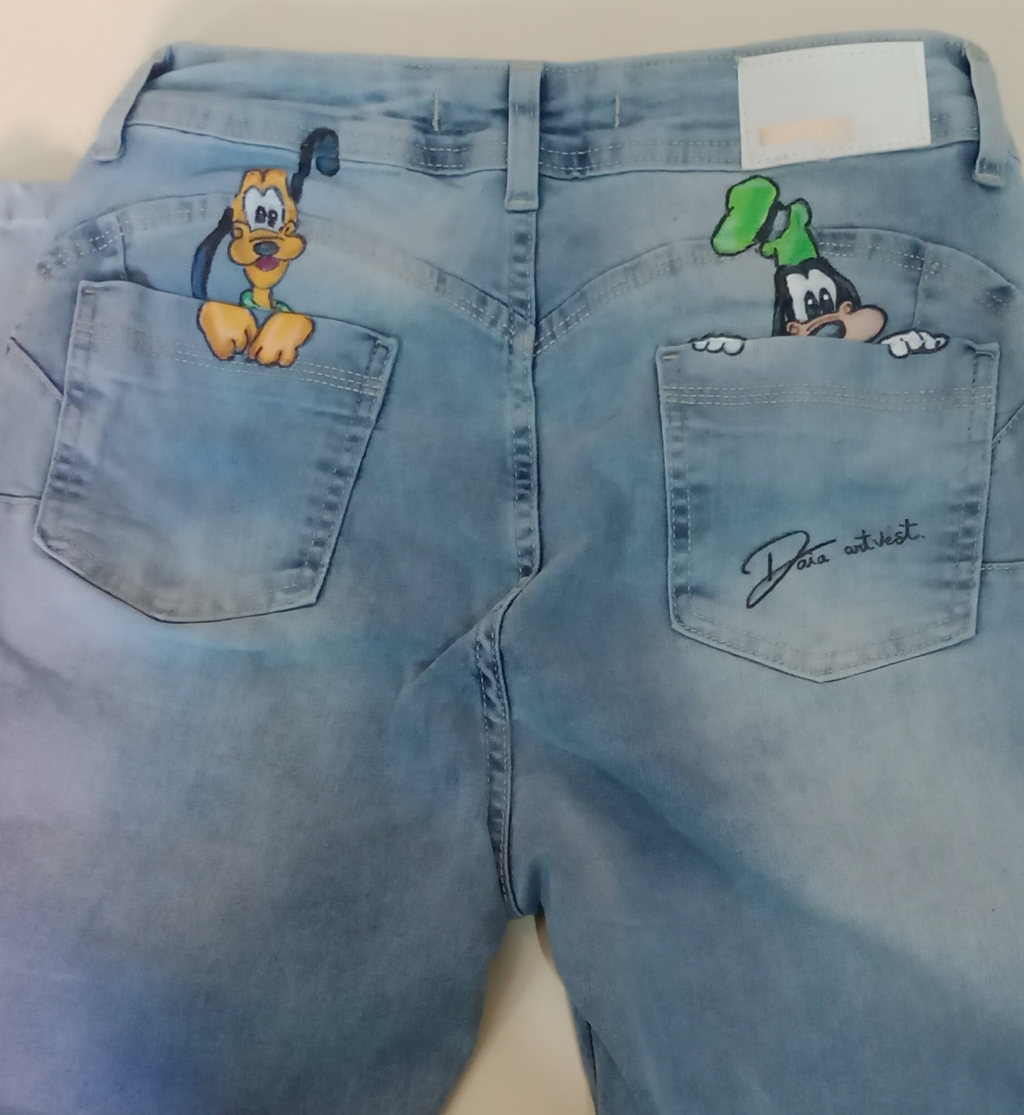 Calça feminina personagens Disney
